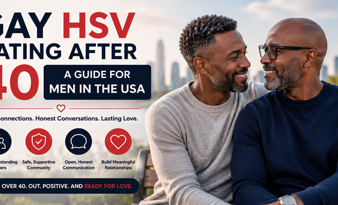 Gay HSV Dating After 40: A Guide for Men in the USA