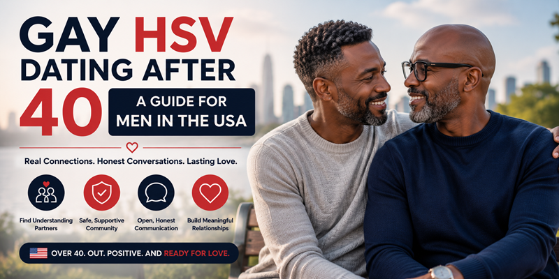 Gay HSV Dating After 40: A Guide for Men in the USA