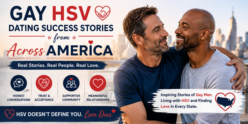 Gay HSV Dating Success Stories from Across America