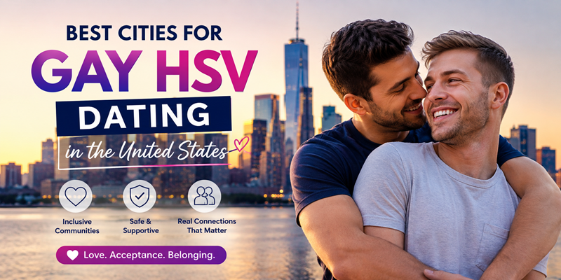 Best Cities for Gay HSV Dating in the United States