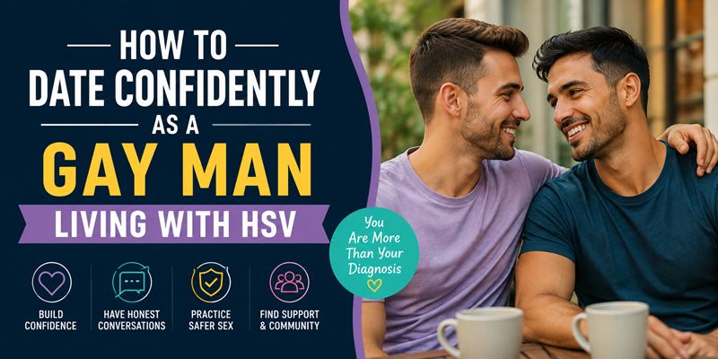 How to Date Confidently as a Gay Man Living with HSV
